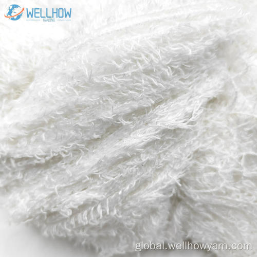 Polyester Half Velvet Yarn POPULAR 1/9.5NM 100%POLYESTER HALF VELVET YARN Factory